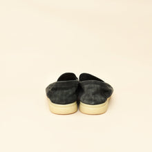 Loro Piana Black Summer Charms Walk Loafers 39