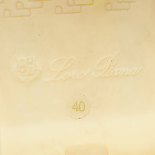 Loro Piana Argo Blue Summer Charms Walk Loafers 40