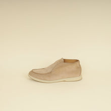 Loro Piana Sandstone Open Walk Suede Ankle Boot 41