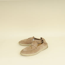 Loro Piana Sandstone Summer Charms Walk Loafers 36.5