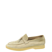 Loro Piana Sandstone Summer Charms Walk Loafer 35.5
