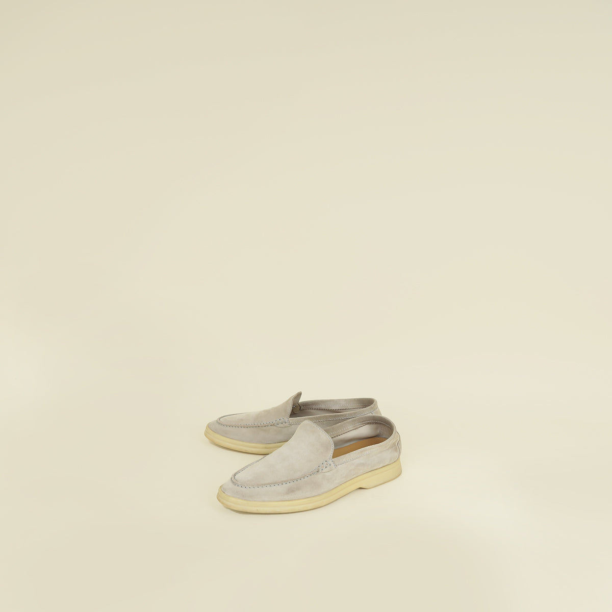 Loro Piana Sandstone Summer Walk Loafer 36