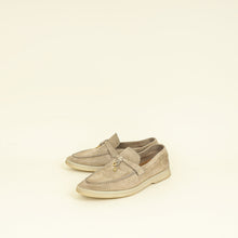 Loro Piana Sandstone Summer Walk Charm Loafer 37.5