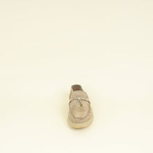 Loro Piana Sandstone Summer Walk Charm Loafer 37.5