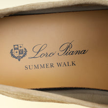 Loro Piana Sandstone Summer Walk Charm Loafer 37.5
