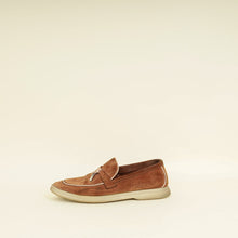 Loro Piana Saddle Brown Summer Charms Walk Loafer 37.5