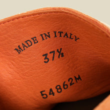 Loro Piana Dusty Orange Summer Walk Charm Loafer w/ My Charm 37.5