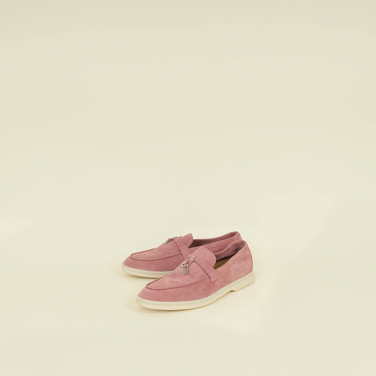 Loro Piana Flowering Cherry Summer Charms Walk Loafer 38.5