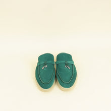 Loro Piana Jazz Club Babouche Charms Walk Loafer 38