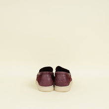 Loro Piana Wild Plum Suede And Alligator Skin Touch Summer Charms Walk Loafer 38