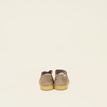 Loro Piana Light Wood Smoke Summer Walk Loafers 38