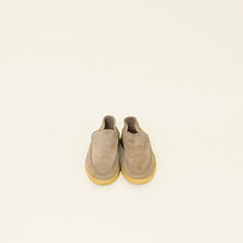 Loro Piana Light Wood Smoke Summer Walk Loafers 38