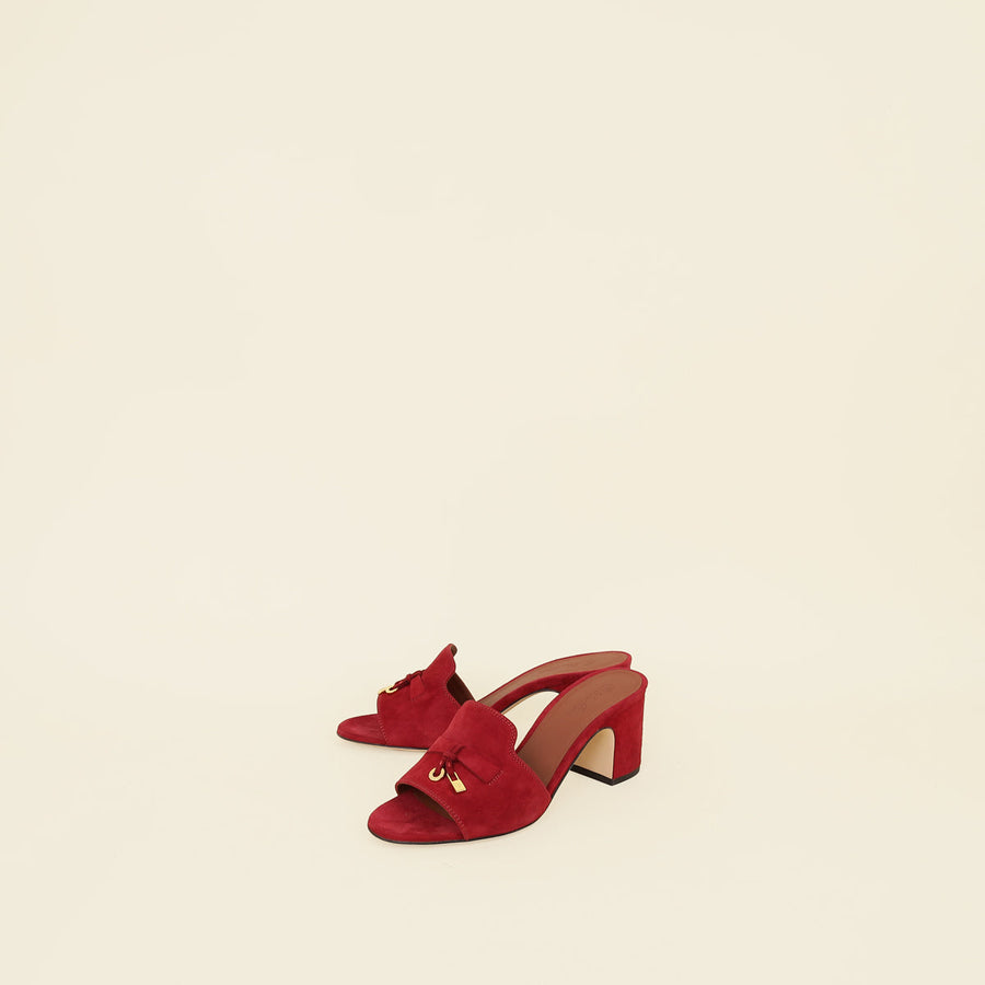 Loro Piana Camu Fruit Summer Charms Sandal 38