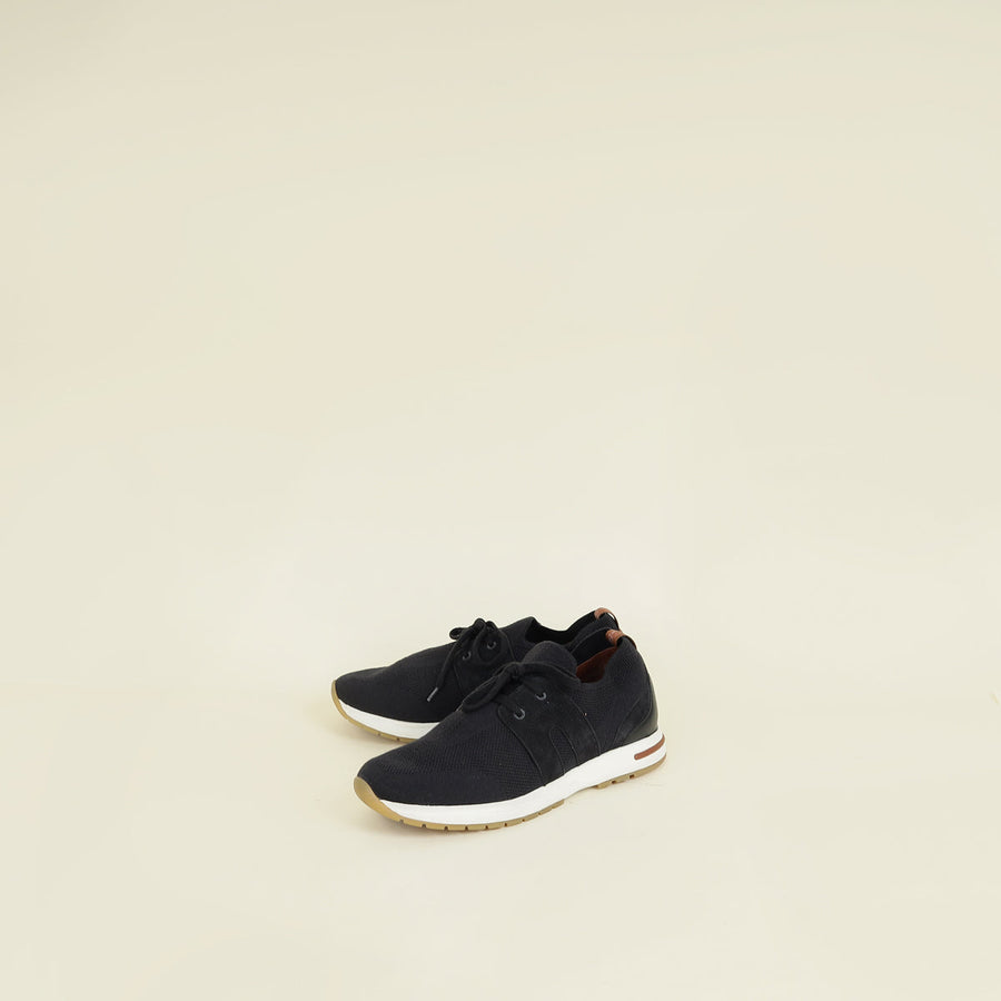 Loro Piana Black 360 LP Flexy Walk Sneakers 39