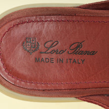 Loro Piana Old Rose Babouche Charms Walk Loafers 40