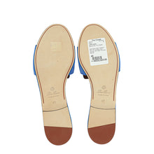 Loro Piana Space Blue Summer Charms Sandal 40