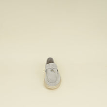 Loro Piana Pearl Powder Summer Charms Walk Loafer 40