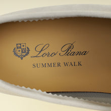 Loro Piana Pearl Powder Summer Charms Walk Loafer 40