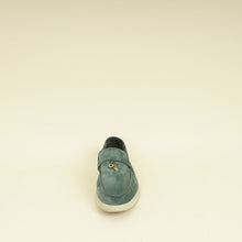 Loro Piana Class Green Summer Charms Walk Loafer 41.5