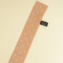 Loro Piana Bicolor Pois Tie Band Twilly