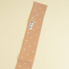 Loro Piana Bicolor Pois Tie Band Twilly