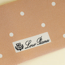 Loro Piana Bicolor Pois Tie Band Twilly