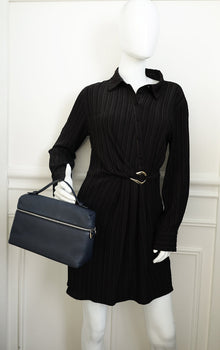 Loro Piana Navy Blue Extra Bag L27