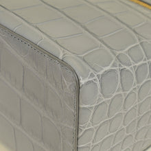 Loro Piana Eucalyptus Gray Extra Pocket L27 Soft Matte Alligator Bag