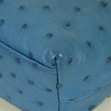 Loro Piana Blue Ostrich L19 Extra Pocket Pouch