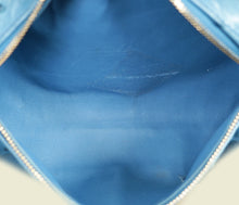 Loro Piana Blue Ostrich L19 Extra Pocket Pouch