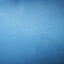 Loro Piana Blue Ostrich L19 Extra Pocket Pouch