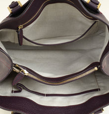 Loro Piana Dark Violet Bellevue Odessa Tote Bag