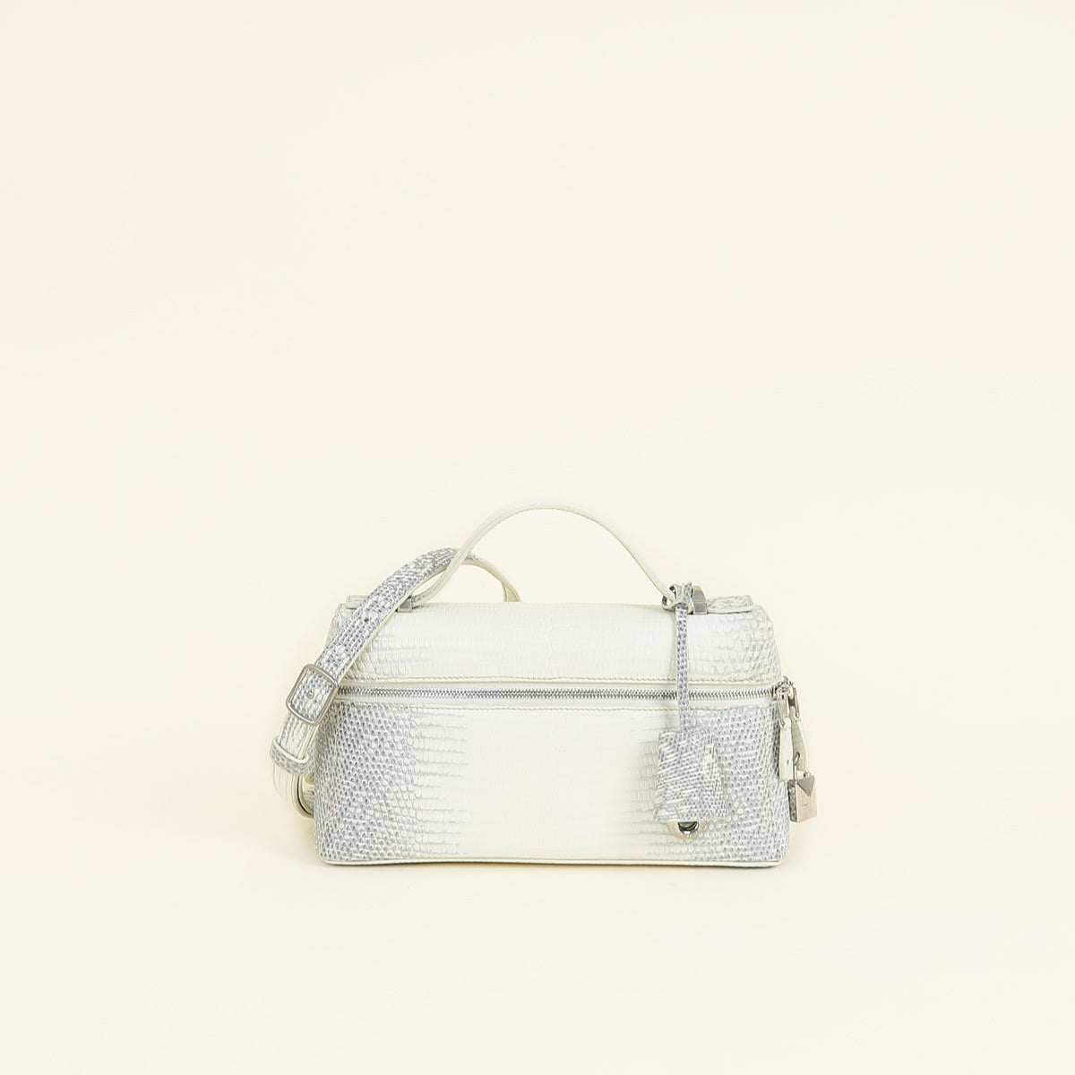 Loro Piana Bicolor Himalayan Lizard Extra Bag L23