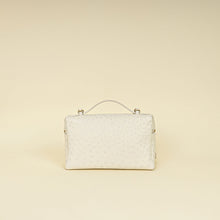 Loro Piana Whisper White Ostrich Extra L27 Bag