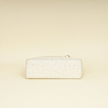 Loro Piana Whisper White Ostrich Extra L27 Bag