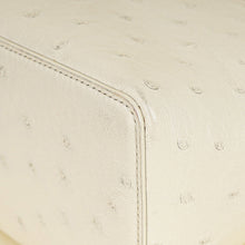 Loro Piana Whisper White Ostrich Extra L27 Bag