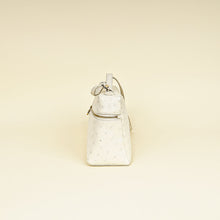 Loro Piana Whisper White Ostrich Extra L27 Bag