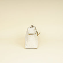 Loro Piana Whisper White Ostrich Extra L27 Bag