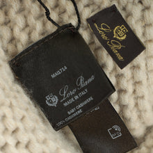 Loro Piana Creamy Beige Melange Cashmere Ashi Beanie