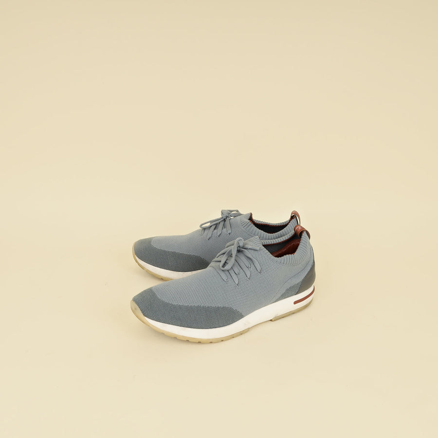 Loro Piana Mediterranean Sage 360 Lp Flexy Walk Sneaker 44