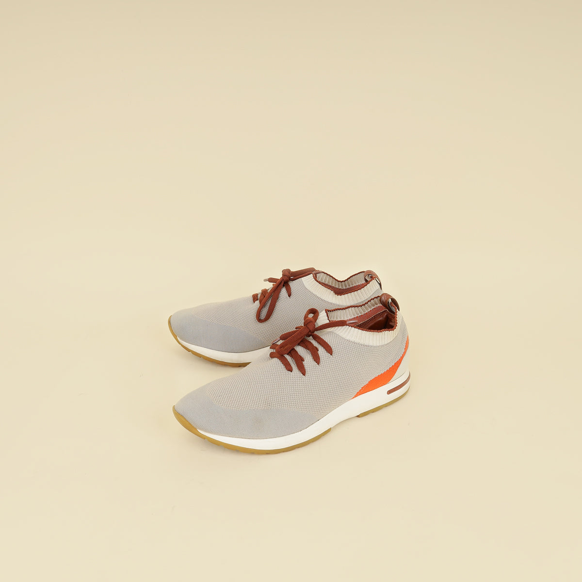 Loro Piana Grey Multicolor 360 Lp Flexy Walk Colorama Sneaker 44