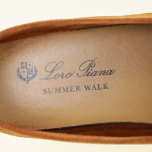 Loro Piana Saddle Brown Summer Charm Walk Loafer 37.5