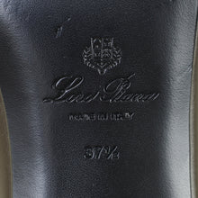Loro Piana Bicolor Rebecca Cap Toe Ballet Flat 37.5