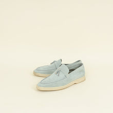 Loro Piana Eucalyptus Summer Charms Walk Loafer 37.5