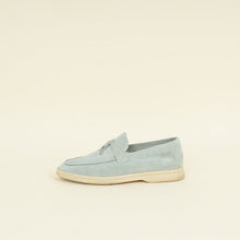 Loro Piana Eucalyptus Summer Charms Walk Loafer 37.5