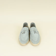 Loro Piana Eucalyptus Summer Charms Walk Loafer 37.5