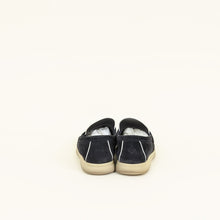 Loro Piana Argo Blue Melange Summer Charms Walk Loafers 37