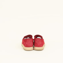Loro Piana Bright Amaranth Summer Charms Walk Loafers 37