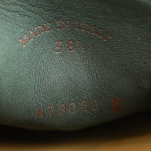 Loro Piana Glass Green Summer Walk Charms Loafers 38.5