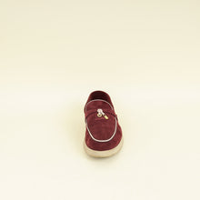 Loro Piana Azuki Bean Summer Charms Walk Loafers 39